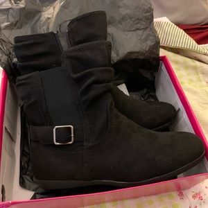 Black booties